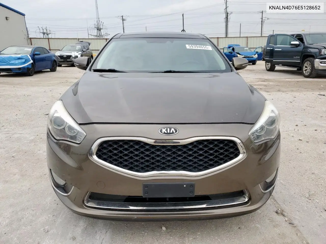 2014 Kia Cadenza Premium VIN: KNALN4D76E5128652 Lot: 59394655