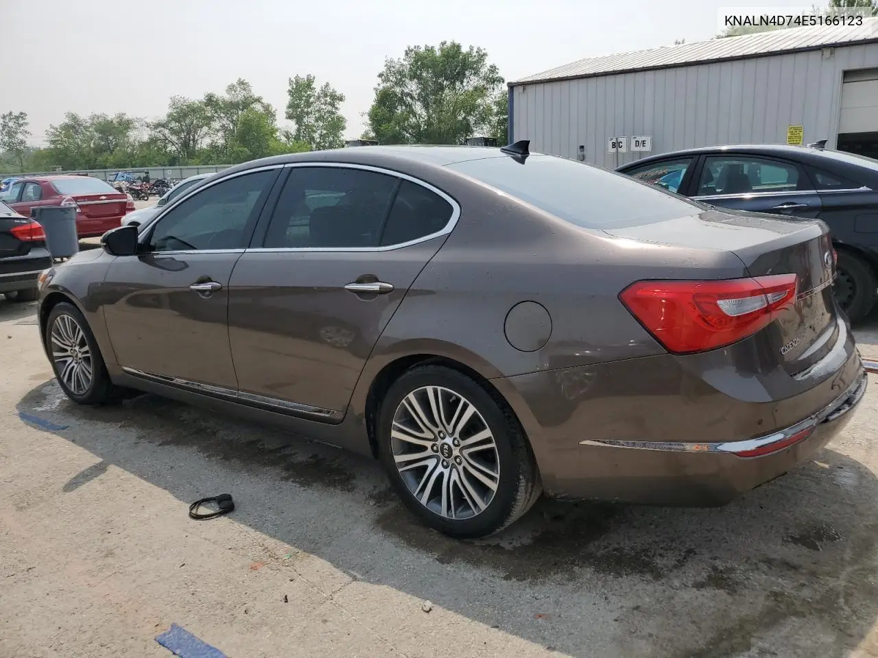 2014 Kia Cadenza Premium VIN: KNALN4D74E5166123 Lot: 59791465