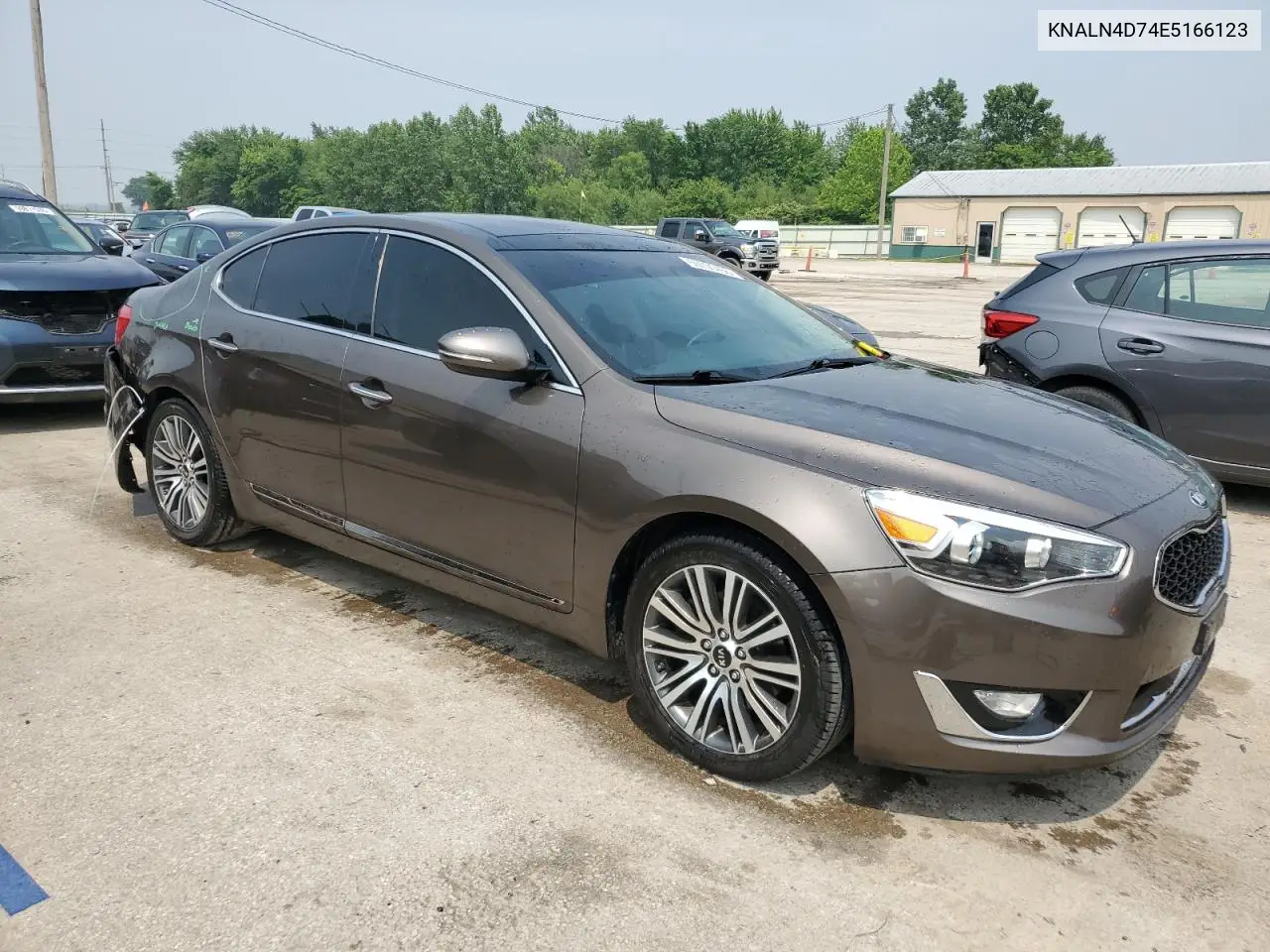 2014 Kia Cadenza Premium VIN: KNALN4D74E5166123 Lot: 59791465