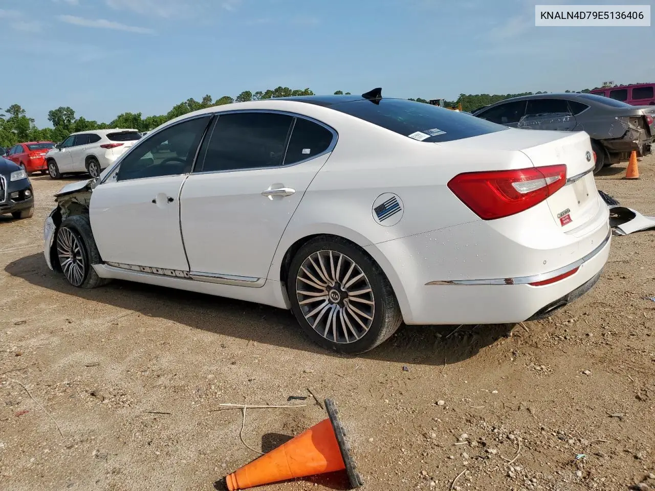 2014 Kia Cadenza Premium VIN: KNALN4D79E5136406 Lot: 60687465