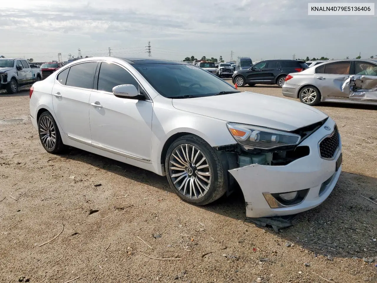 2014 Kia Cadenza Premium VIN: KNALN4D79E5136406 Lot: 60687465