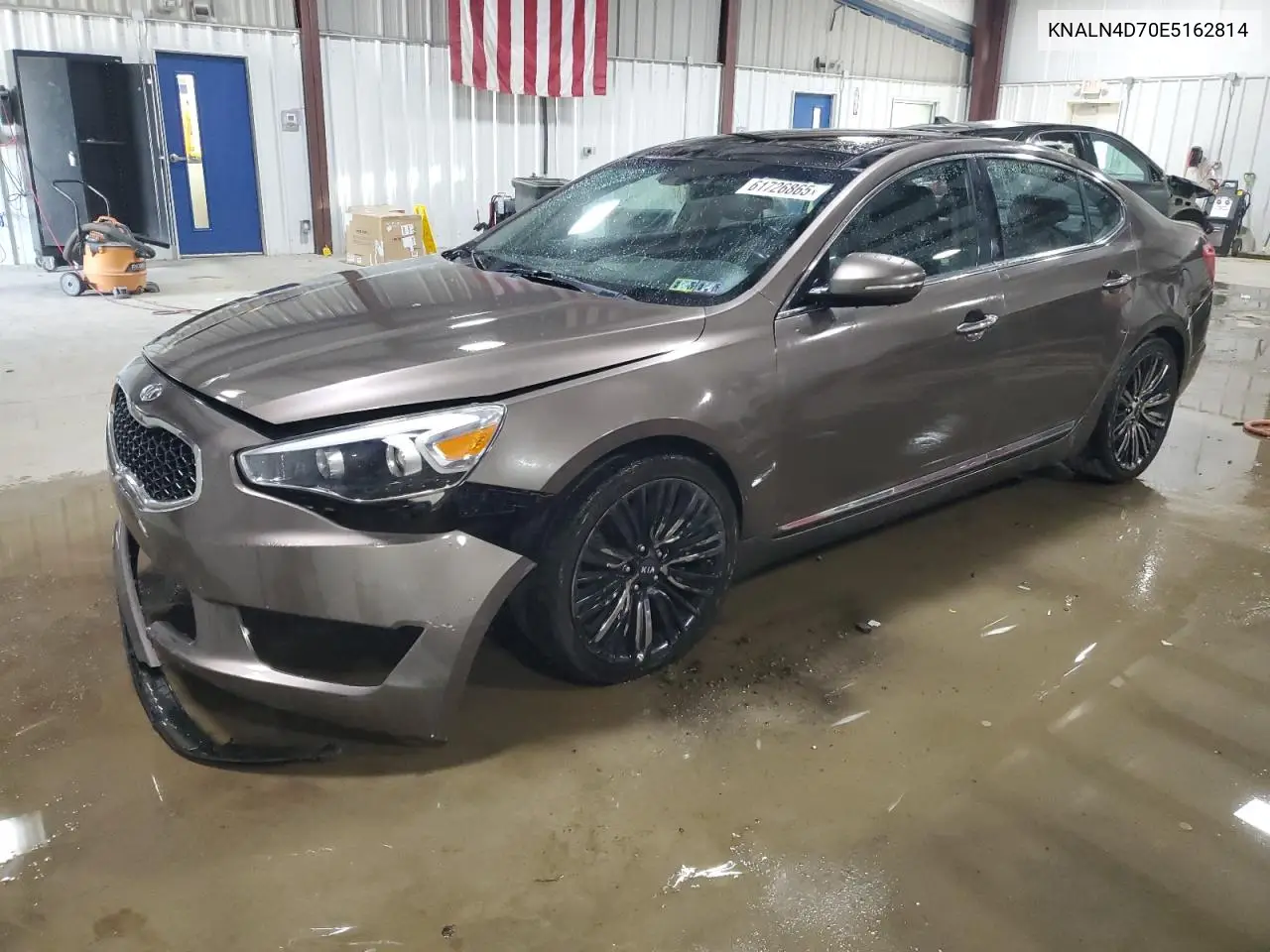 2014 Kia Cadenza Premium VIN: KNALN4D70E5162814 Lot: 61726865