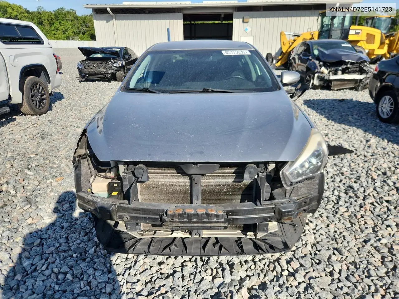 2014 Kia Cadenza Premium VIN: KNALN4D72E5141723 Lot: 62475235