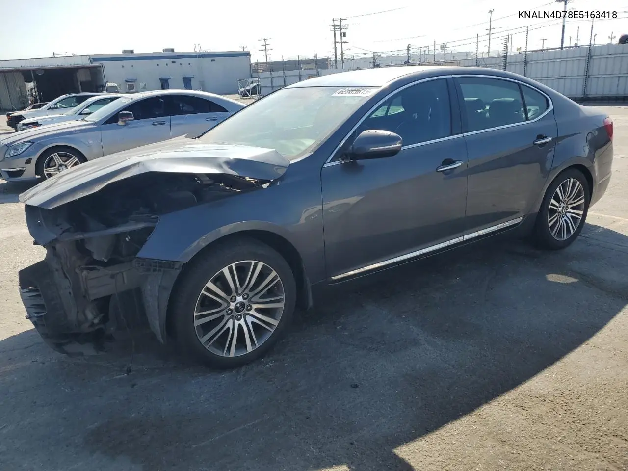 2014 Kia Cadenza Premium VIN: KNALN4D78E5163418 Lot: 62605815