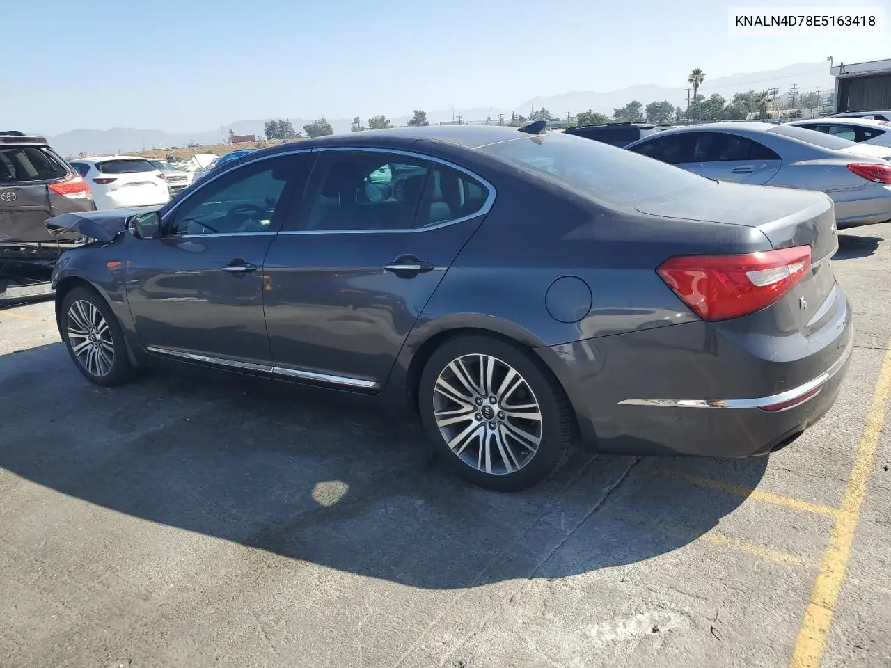2014 Kia Cadenza Premium VIN: KNALN4D78E5163418 Lot: 62605815