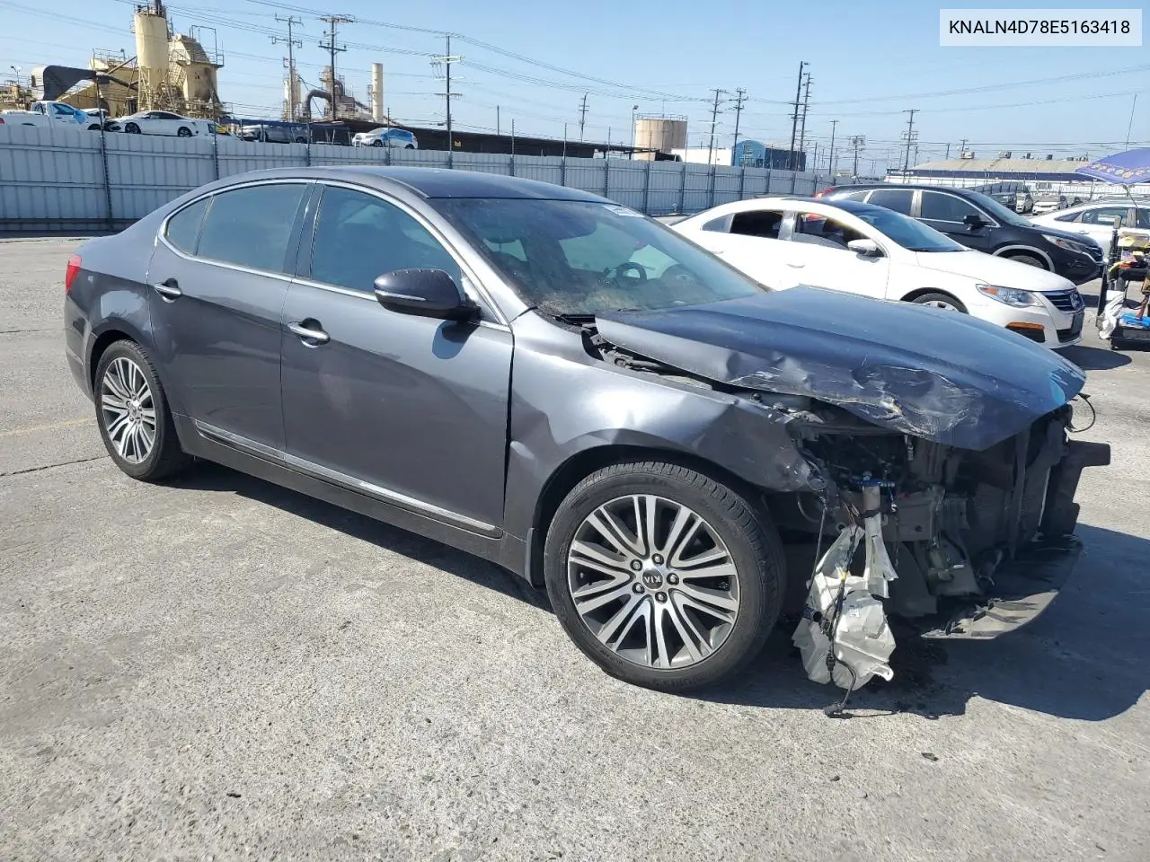 2014 Kia Cadenza Premium VIN: KNALN4D78E5163418 Lot: 62605815