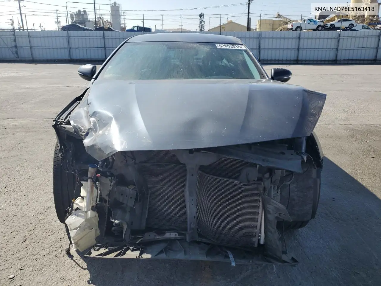 2014 Kia Cadenza Premium VIN: KNALN4D78E5163418 Lot: 62605815
