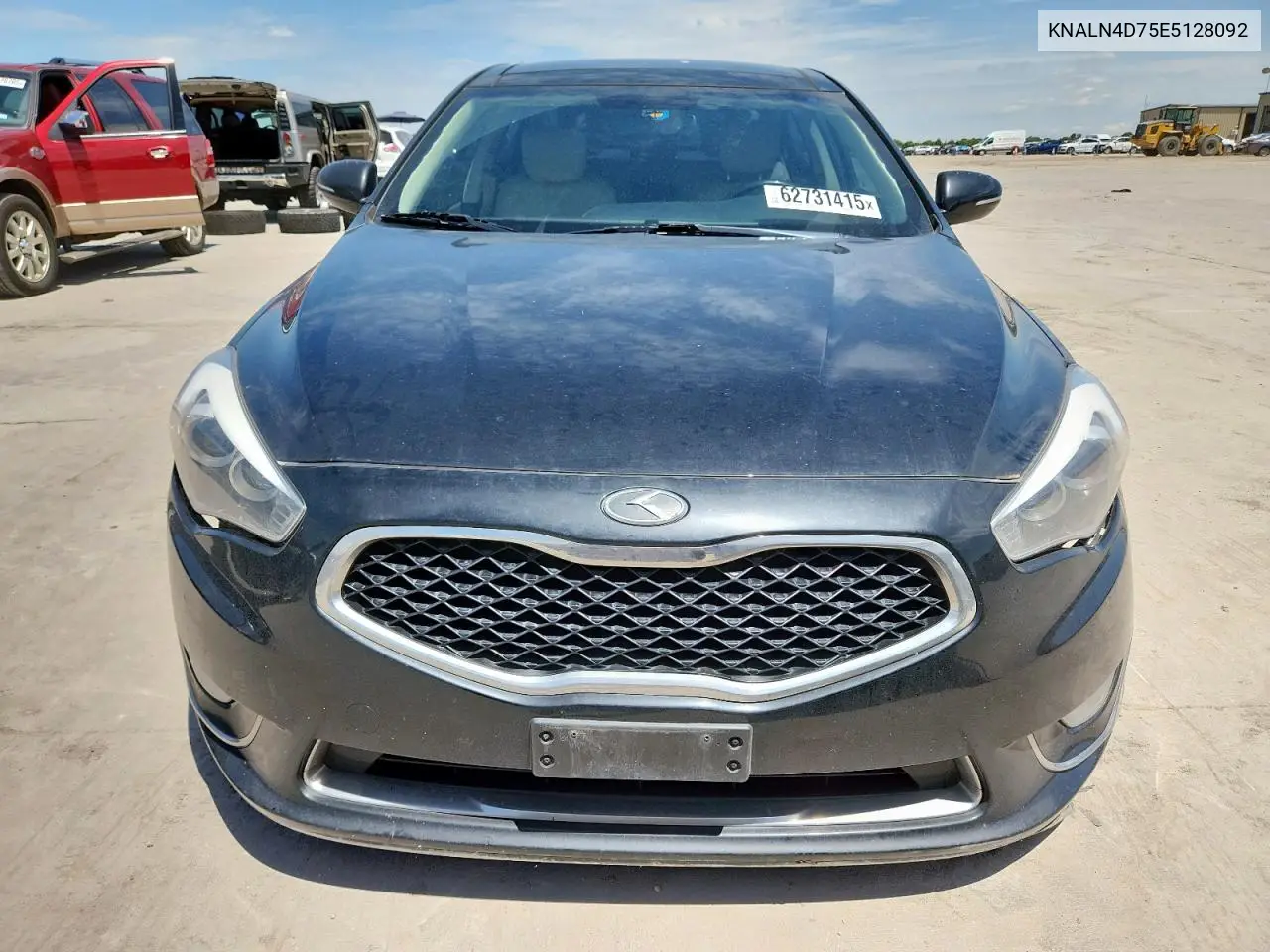 2014 Kia Cadenza Premium VIN: KNALN4D75E5128092 Lot: 62731415