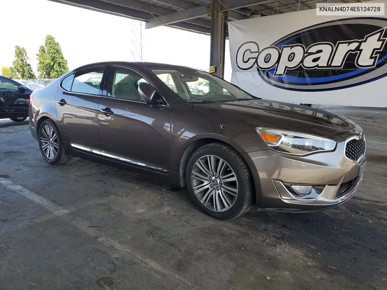 2014 Kia Cadenza Premium VIN: KNALN4D74E5124728 Lot: 62922875
