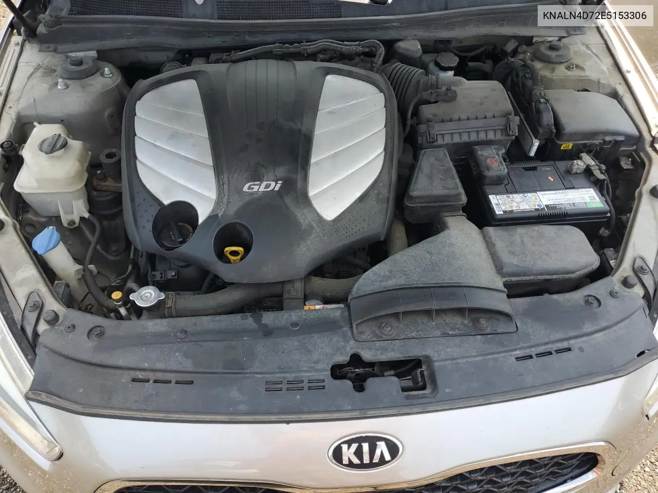 2014 Kia Cadenza Premium VIN: KNALN4D72E5153306 Lot: 63049495