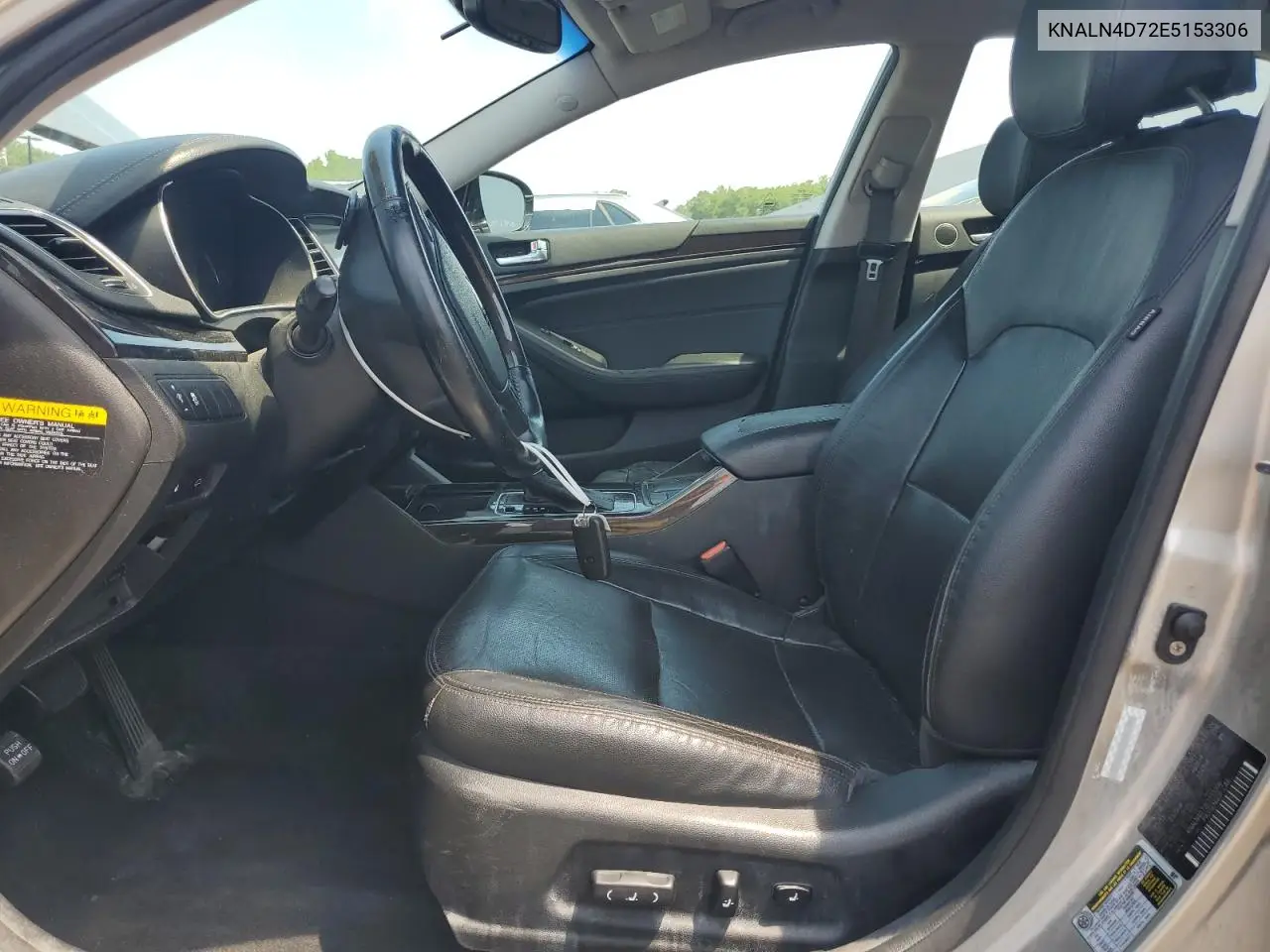 2014 Kia Cadenza Premium VIN: KNALN4D72E5153306 Lot: 63049495