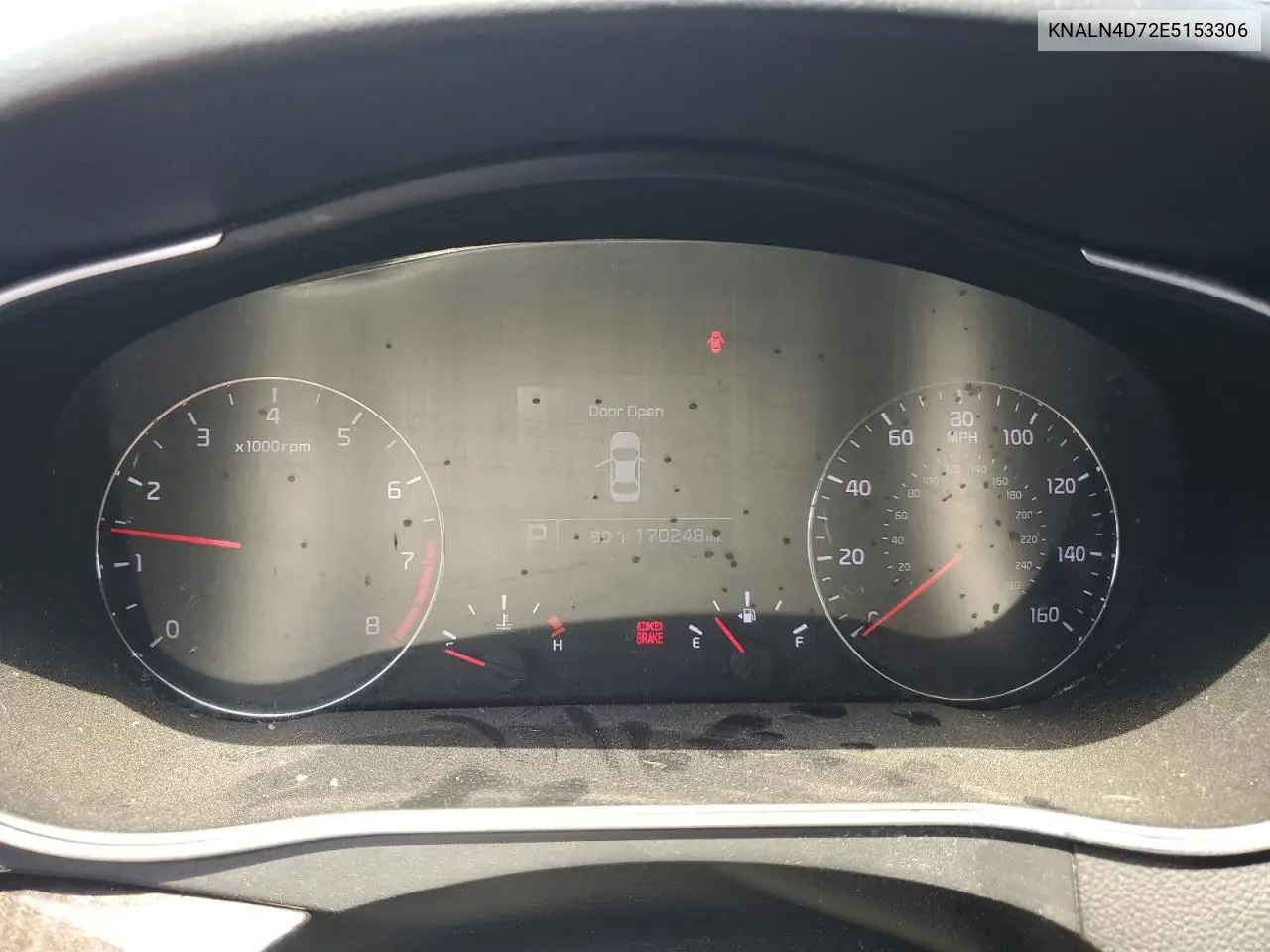 2014 Kia Cadenza Premium VIN: KNALN4D72E5153306 Lot: 63049495