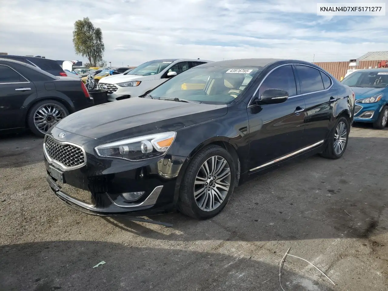 2015 Kia Cadenza Premium VIN: KNALN4D7XF5171277 Lot: 43876785
