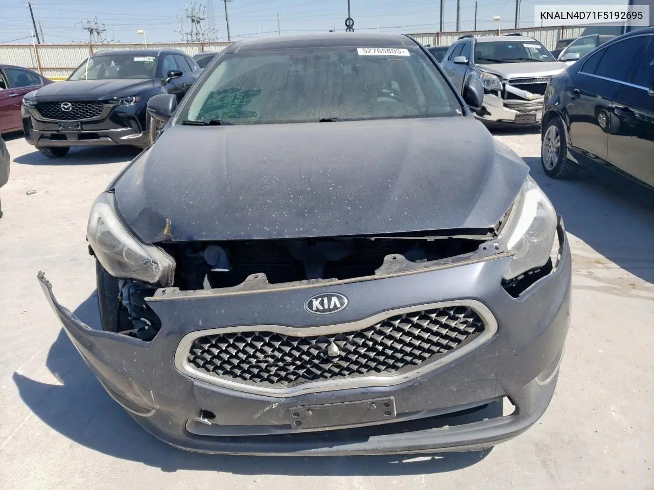 2015 Kia Cadenza Premium VIN: KNALN4D71F5192695 Lot: 52765805