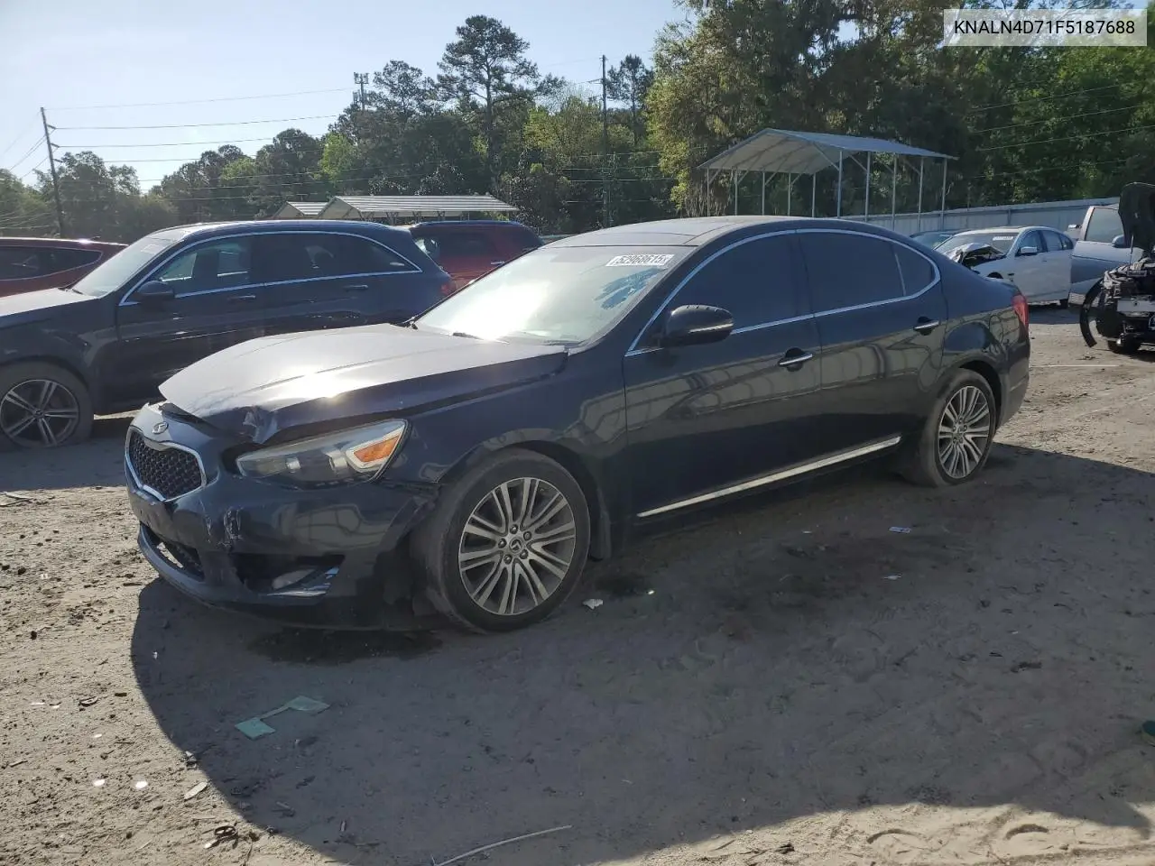 2015 Kia Cadenza Premium VIN: KNALN4D71F5187688 Lot: 52968615