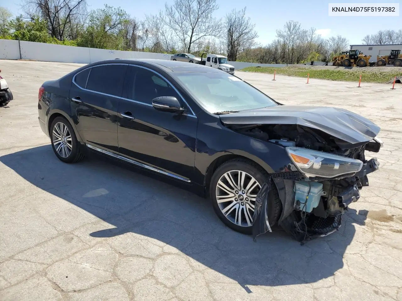 2015 Kia Cadenza Premium VIN: KNALN4D75F5197382 Lot: 53057865