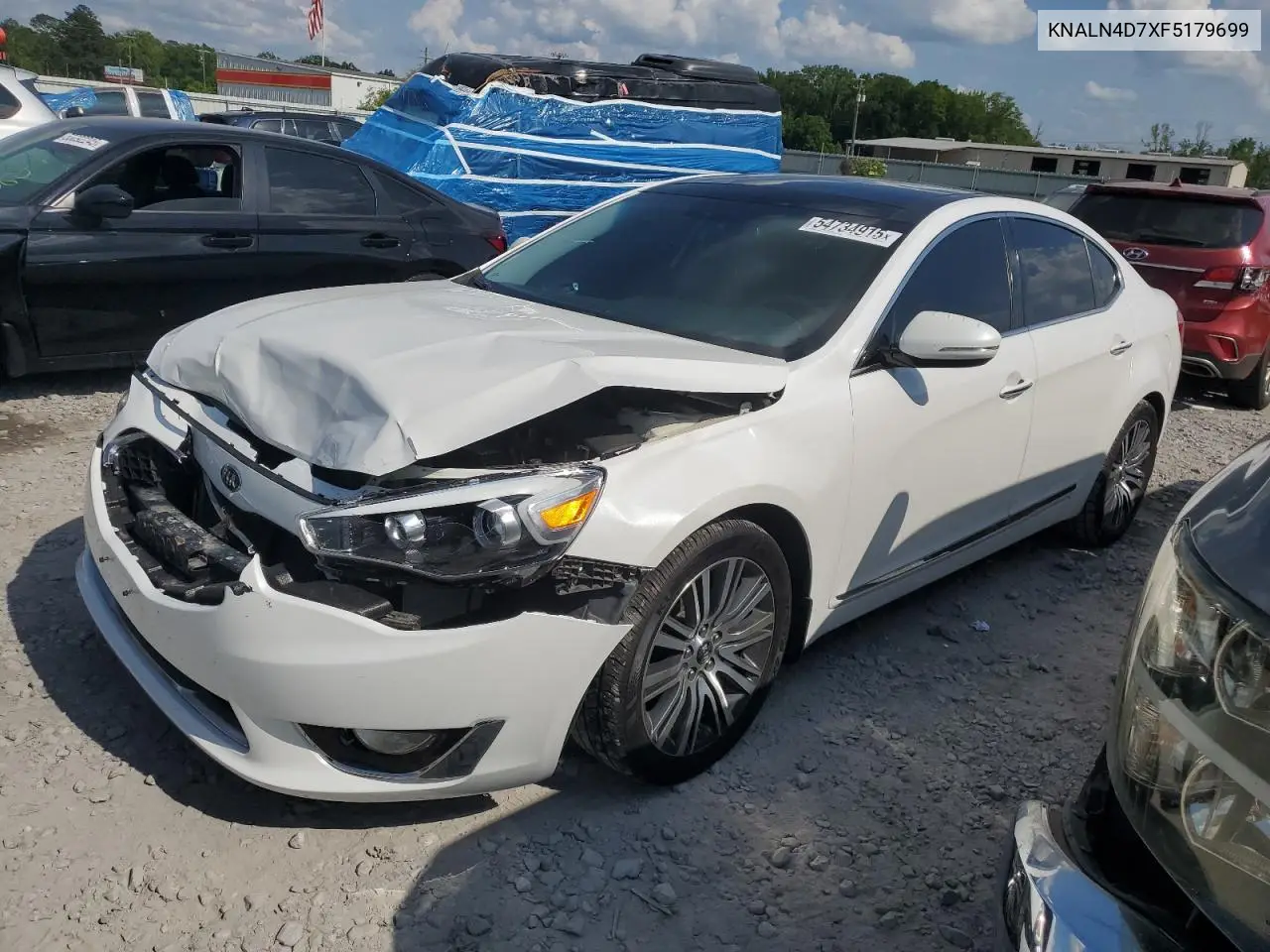 2015 Kia Cadenza Premium VIN: KNALN4D7XF5179699 Lot: 54734915