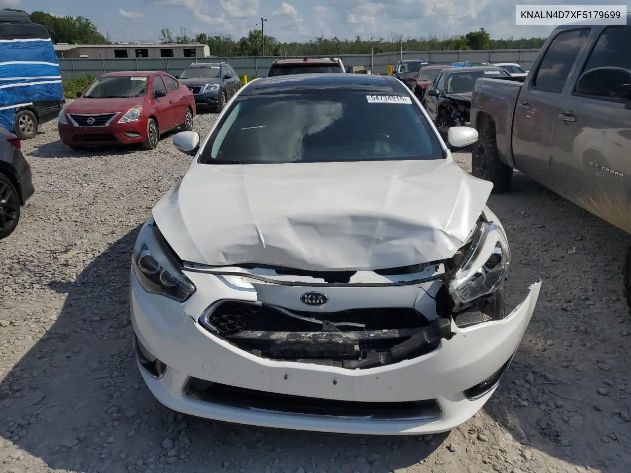 2015 Kia Cadenza Premium VIN: KNALN4D7XF5179699 Lot: 54734915