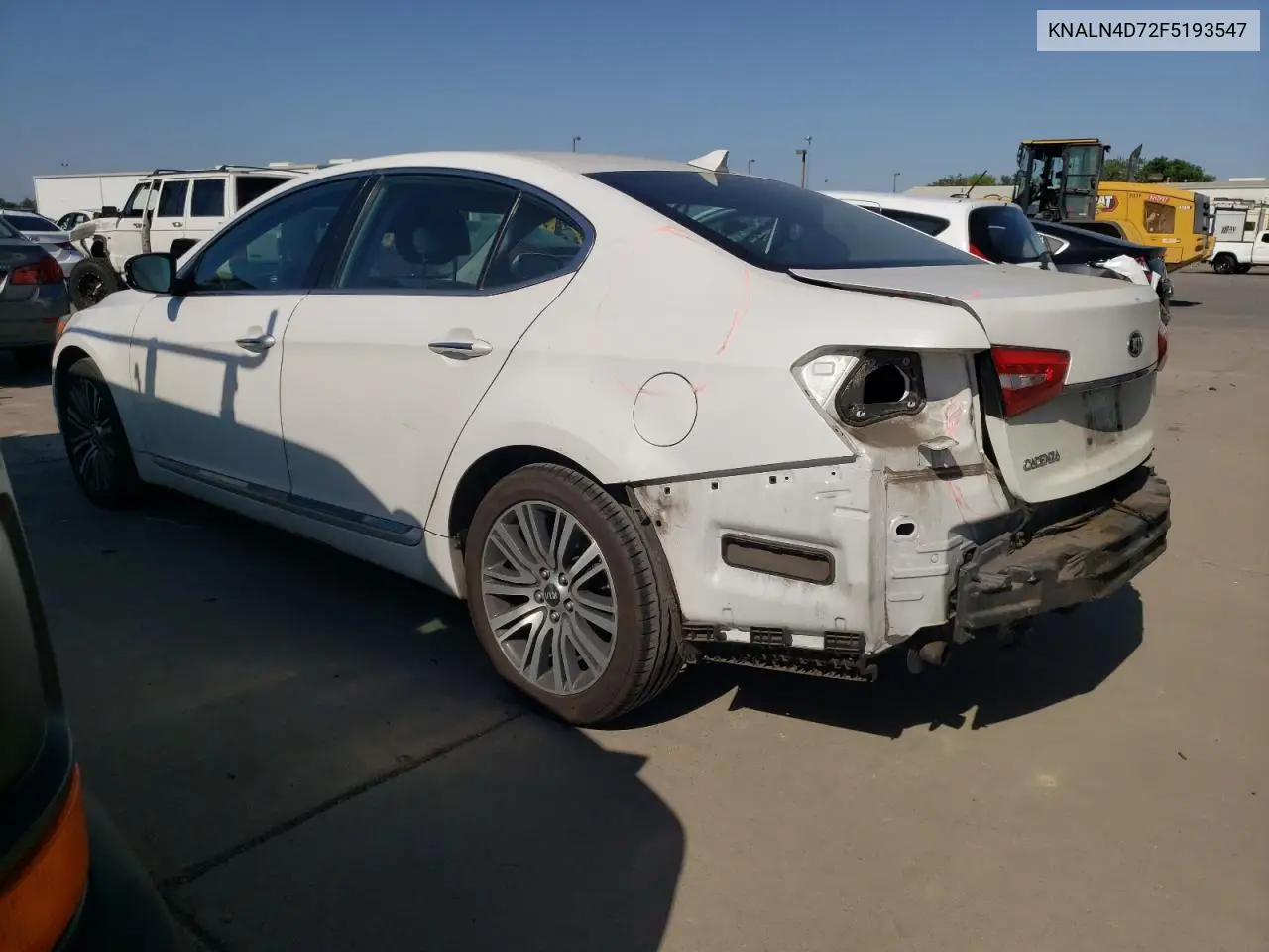2015 Kia Cadenza Premium VIN: KNALN4D72F5193547 Lot: 55508455