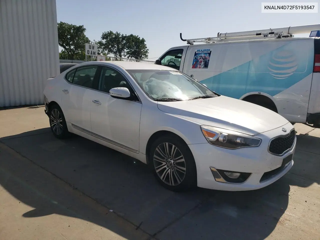 2015 Kia Cadenza Premium VIN: KNALN4D72F5193547 Lot: 55508455