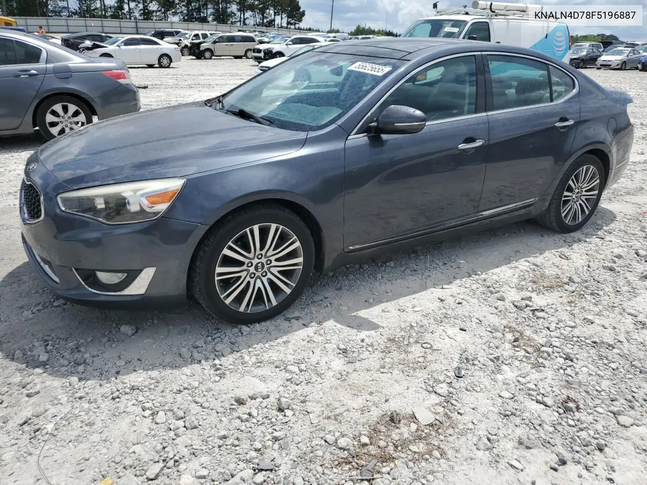 2015 Kia Cadenza Premium VIN: KNALN4D78F5196887 Lot: 55625655