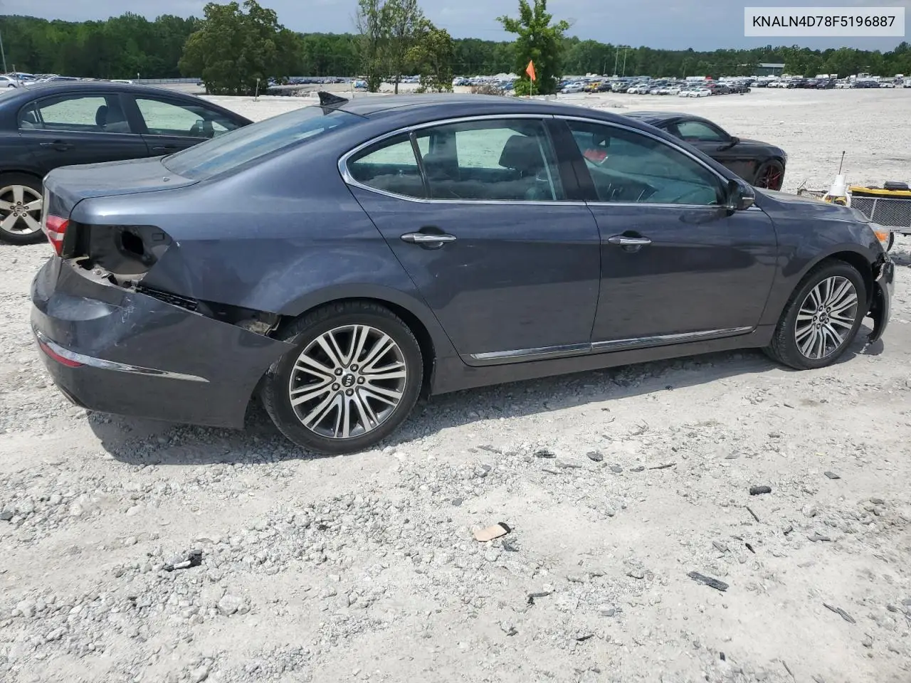 2015 Kia Cadenza Premium VIN: KNALN4D78F5196887 Lot: 55625655