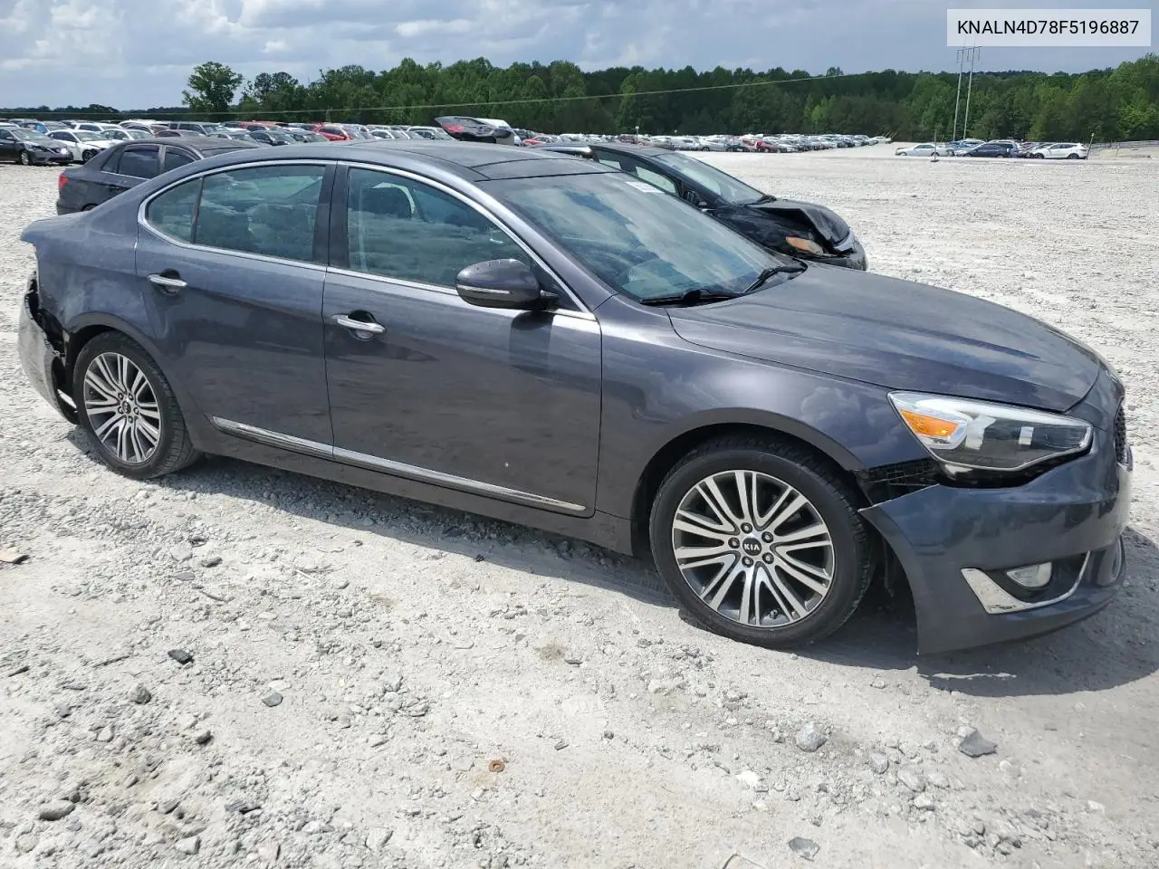 2015 Kia Cadenza Premium VIN: KNALN4D78F5196887 Lot: 55625655