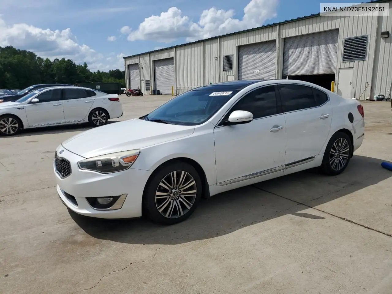 2015 Kia Cadenza Premium VIN: KNALN4D73F5192651 Lot: 56640415