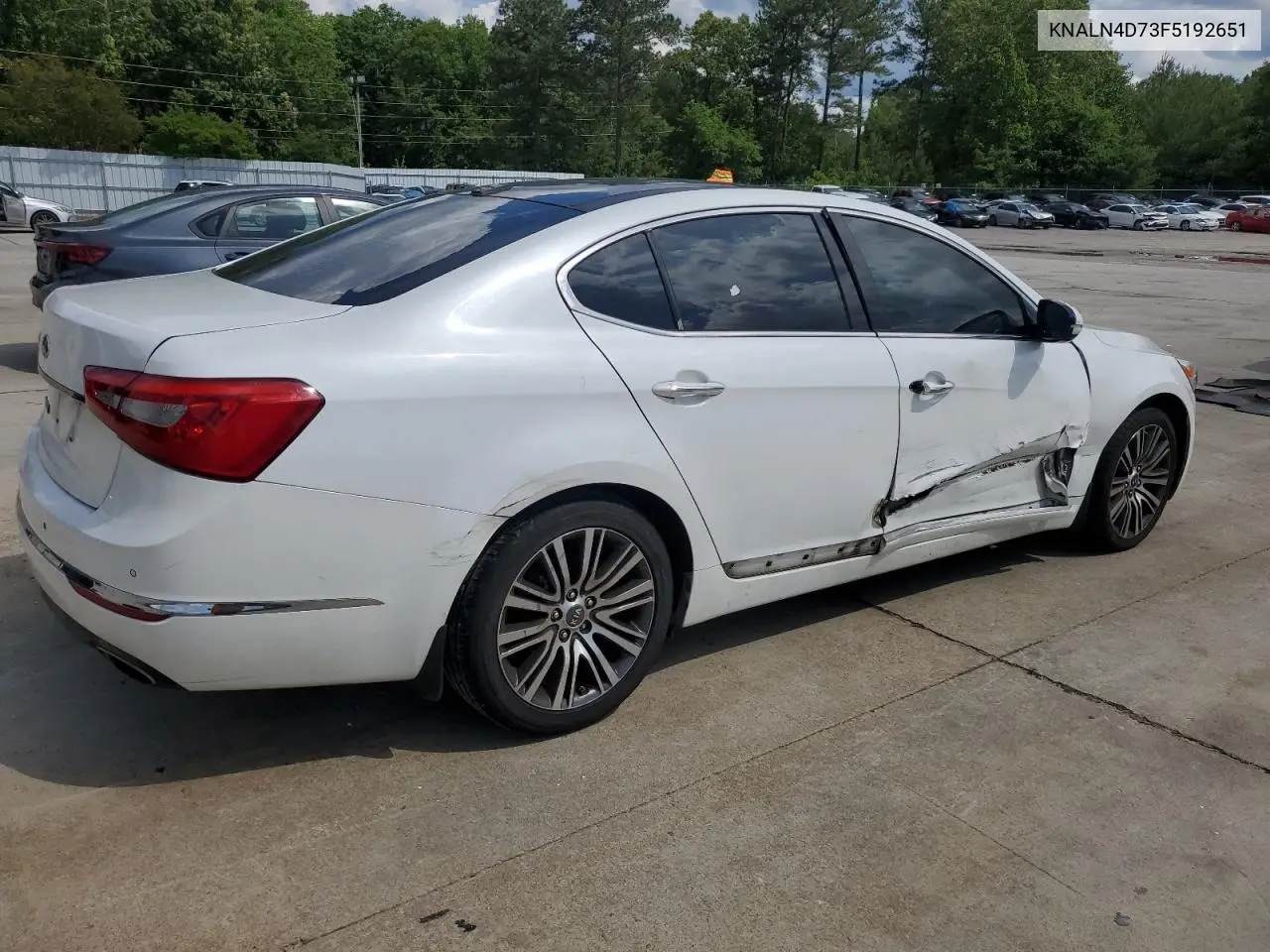 2015 Kia Cadenza Premium VIN: KNALN4D73F5192651 Lot: 56640415