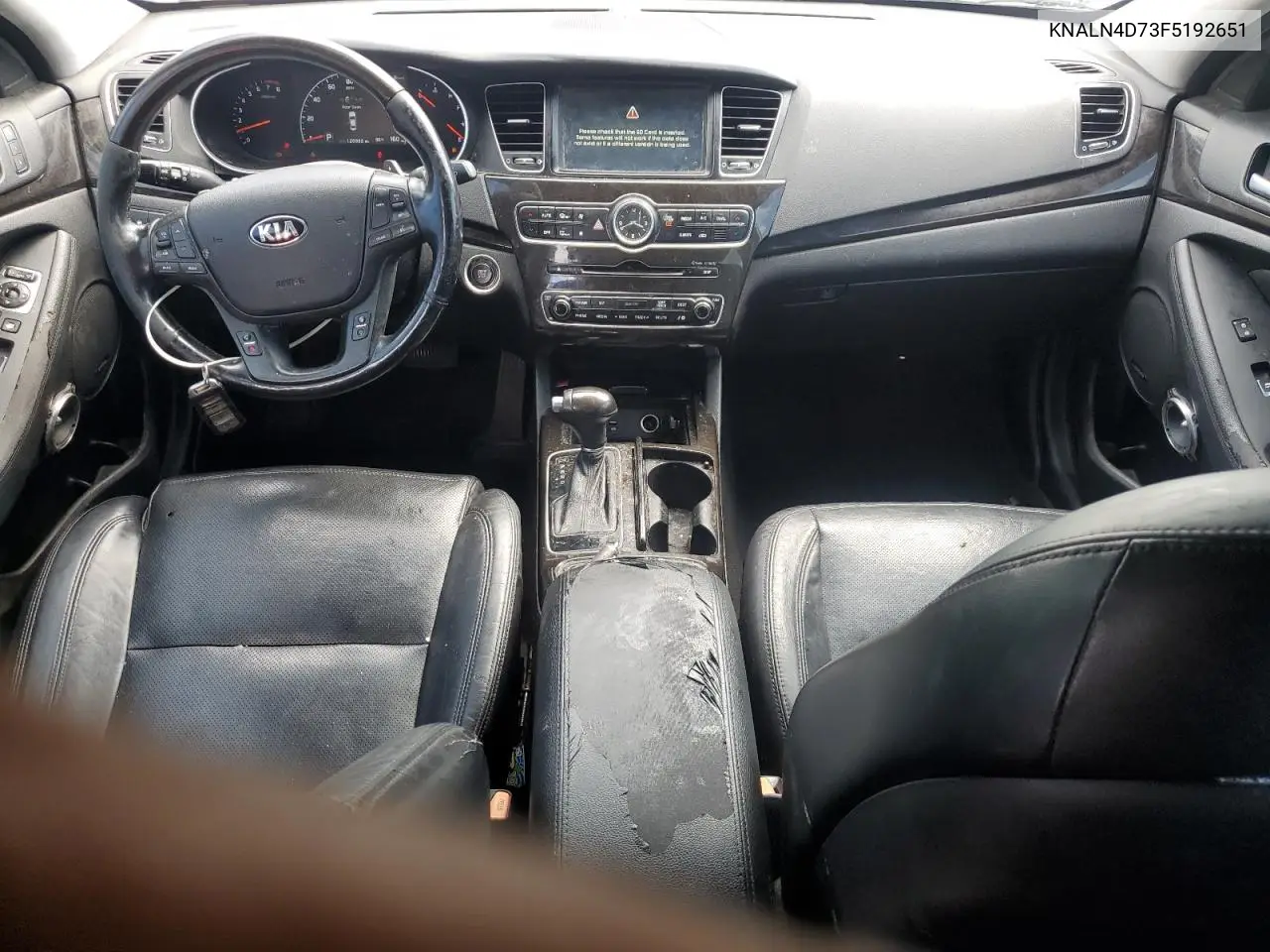 2015 Kia Cadenza Premium VIN: KNALN4D73F5192651 Lot: 56640415