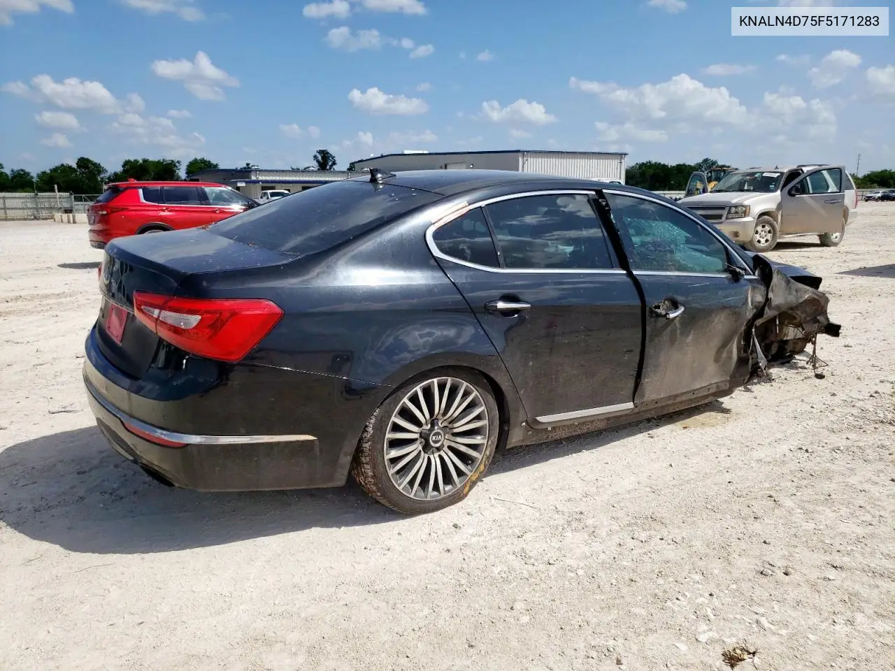 2015 Kia Cadenza Premium VIN: KNALN4D75F5171283 Lot: 59791305