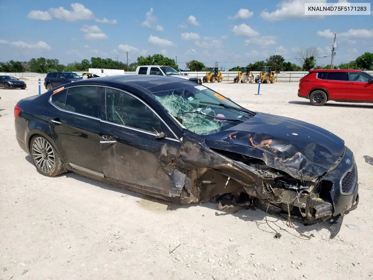 2015 Kia Cadenza Premium VIN: KNALN4D75F5171283 Lot: 59791305