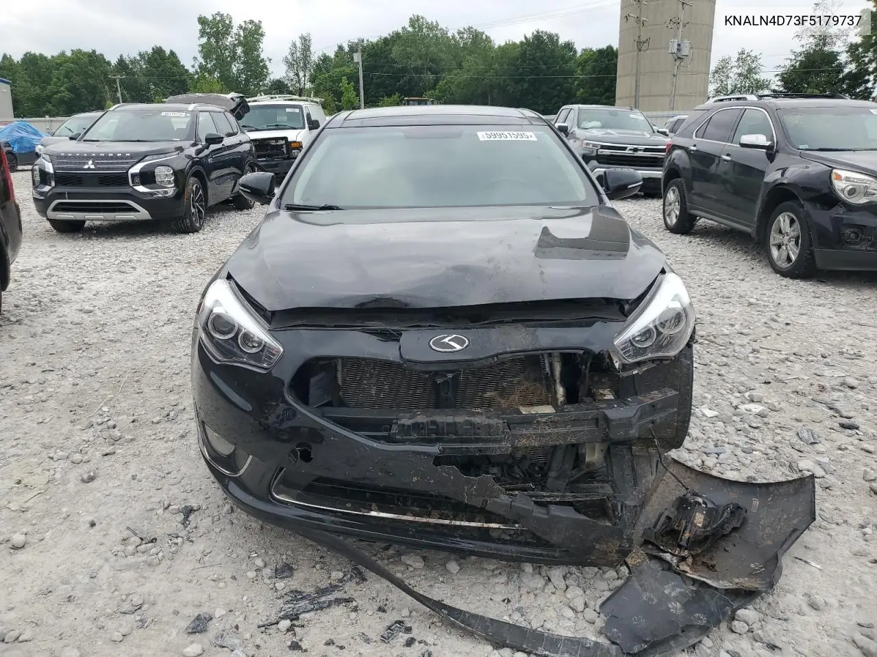 2015 Kia Cadenza Premium VIN: KNALN4D73F5179737 Lot: 59951595