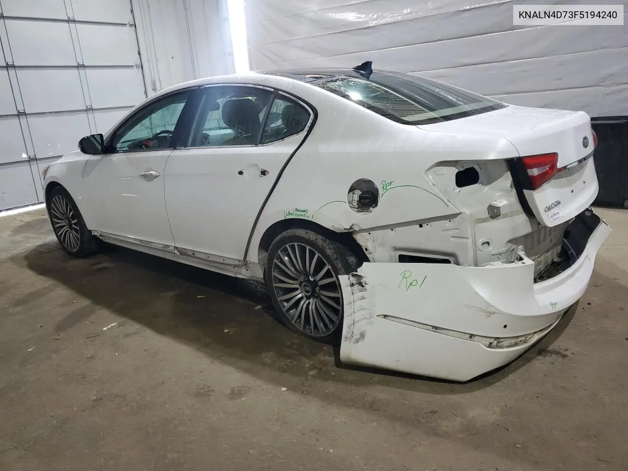 2015 Kia Cadenza Premium VIN: KNALN4D73F5194240 Lot: 60278985