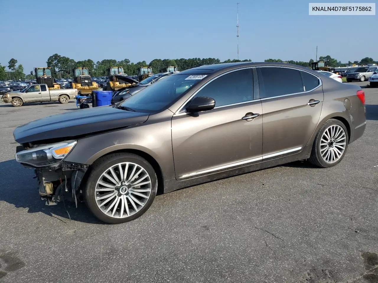 2015 Kia Cadenza Premium VIN: KNALN4D78F5175862 Lot: 62589105