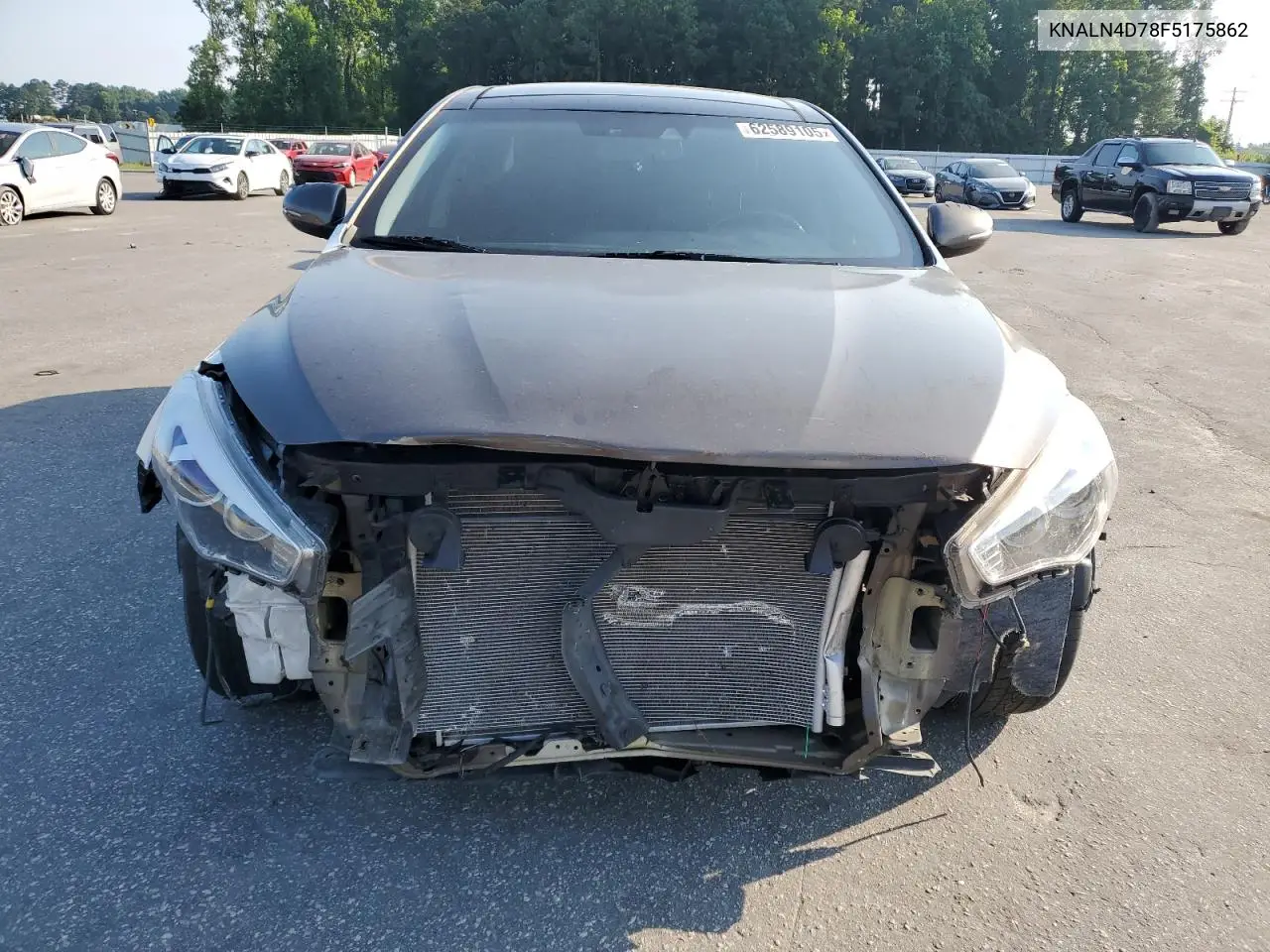 2015 Kia Cadenza Premium VIN: KNALN4D78F5175862 Lot: 62589105