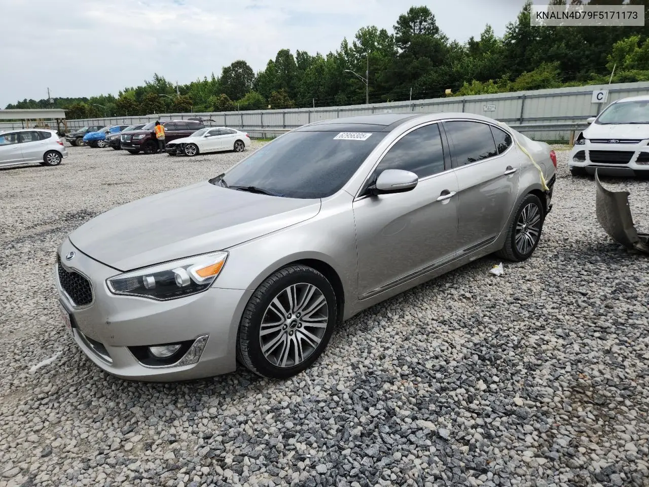 2015 Kia Cadenza Premium VIN: KNALN4D79F5171173 Lot: 62956305