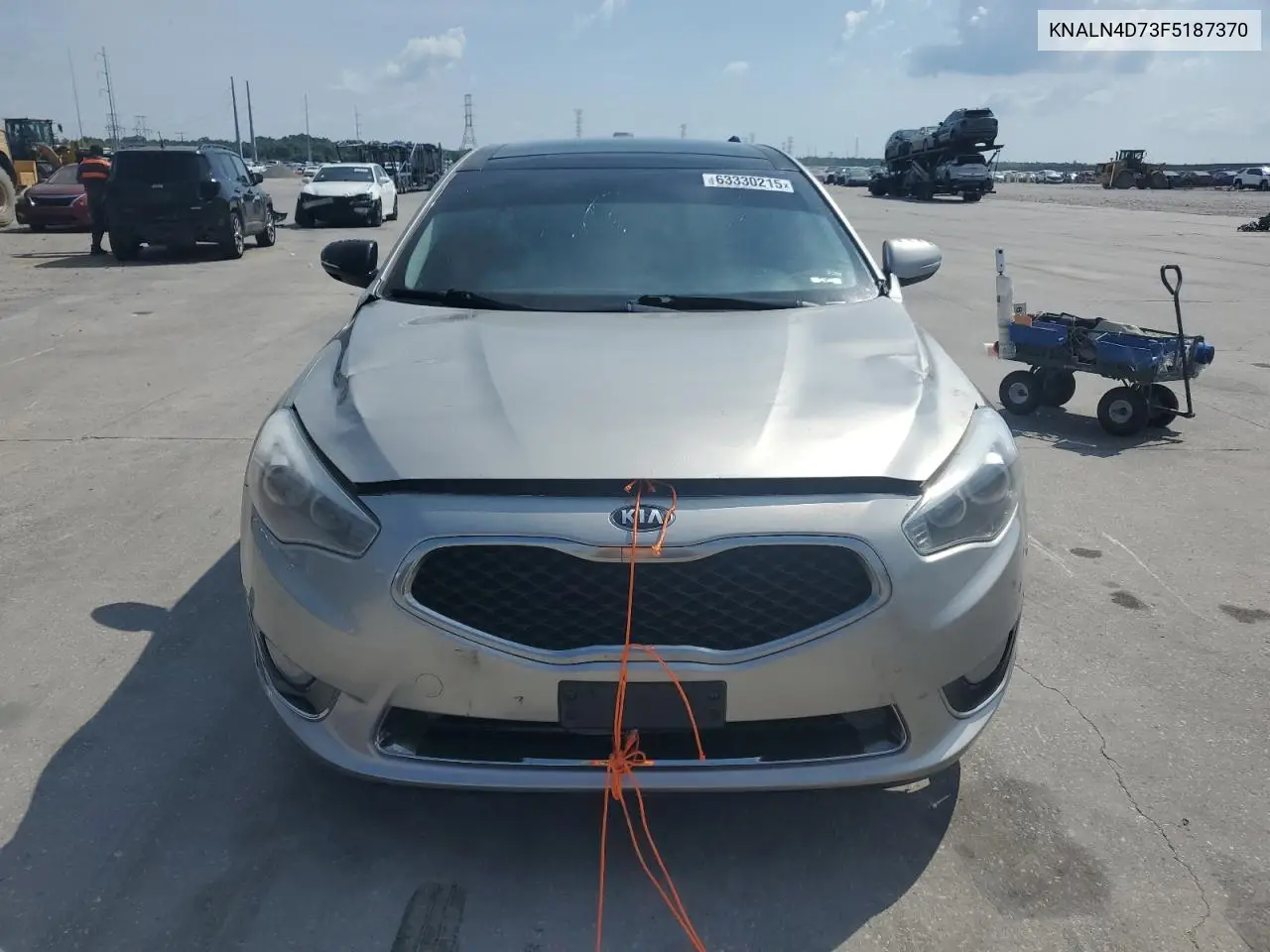 2015 Kia Cadenza Premium VIN: KNALN4D73F5187370 Lot: 63330215