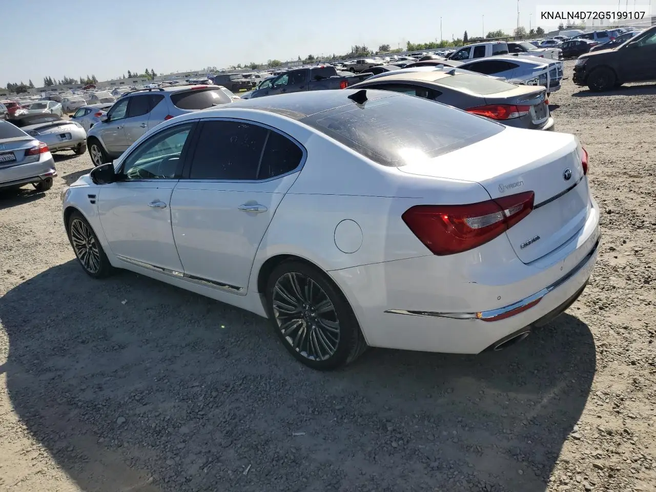 2016 Kia Cadenza Luxury VIN: KNALN4D72G5199107 Lot: 53901095