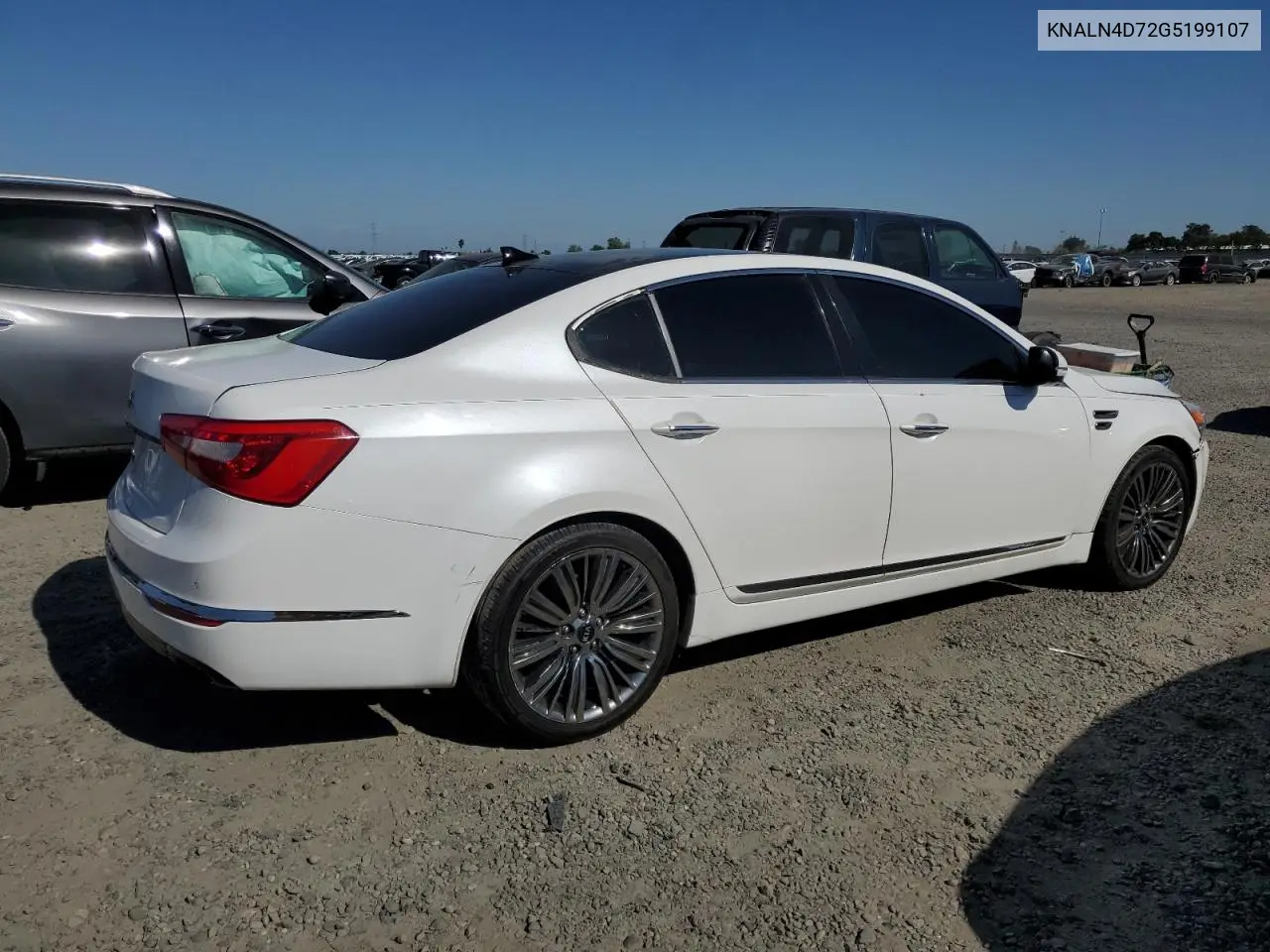 2016 Kia Cadenza Luxury VIN: KNALN4D72G5199107 Lot: 53901095