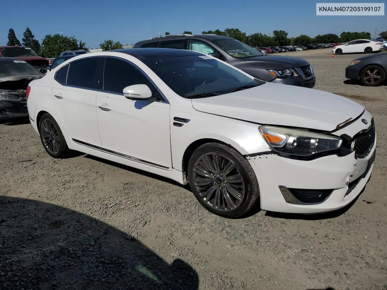 2016 Kia Cadenza Luxury VIN: KNALN4D72G5199107 Lot: 53901095