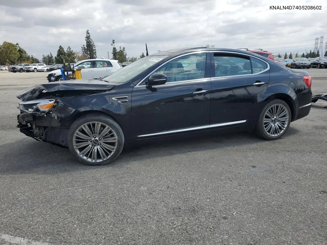 2016 Kia Cadenza Luxury VIN: KNALN4D74G5208602 Lot: 54216545