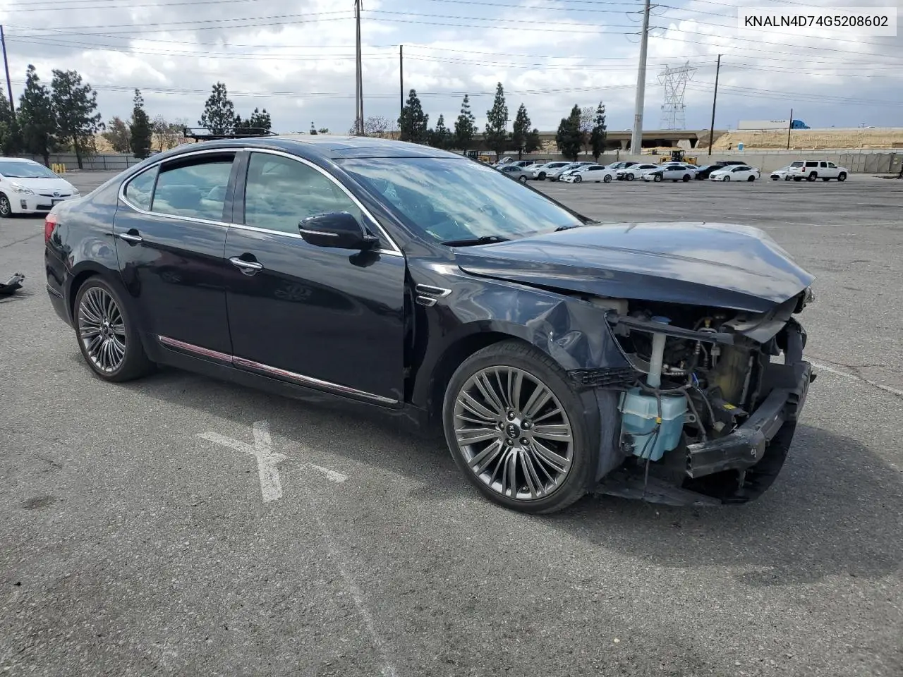 2016 Kia Cadenza Luxury VIN: KNALN4D74G5208602 Lot: 54216545