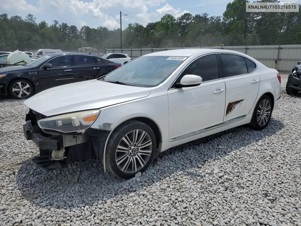 2016 Kia Cadenza Luxury VIN: KNALN4D71G5216575 Lot: 56415005