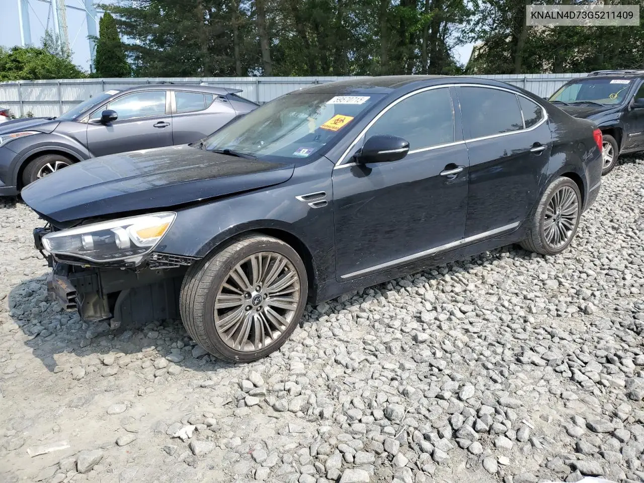 2016 Kia Cadenza Luxury VIN: KNALN4D73G5211409 Lot: 59570715