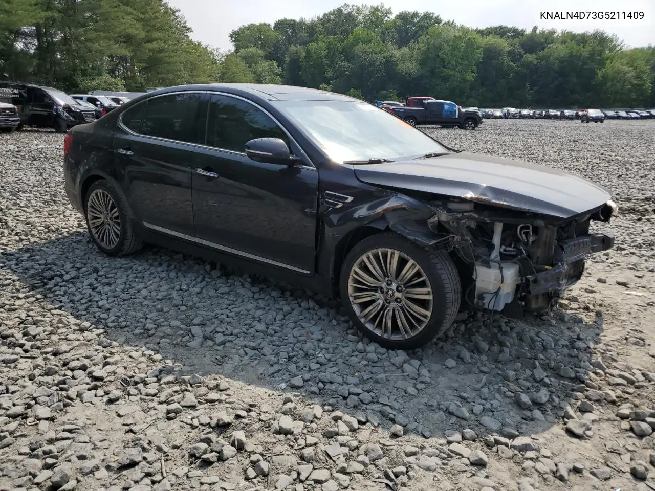 2016 Kia Cadenza Luxury VIN: KNALN4D73G5211409 Lot: 59570715
