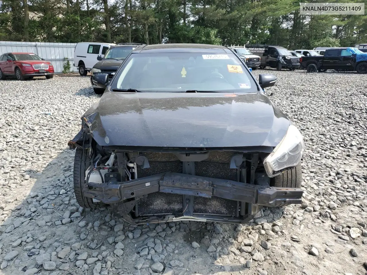 2016 Kia Cadenza Luxury VIN: KNALN4D73G5211409 Lot: 59570715