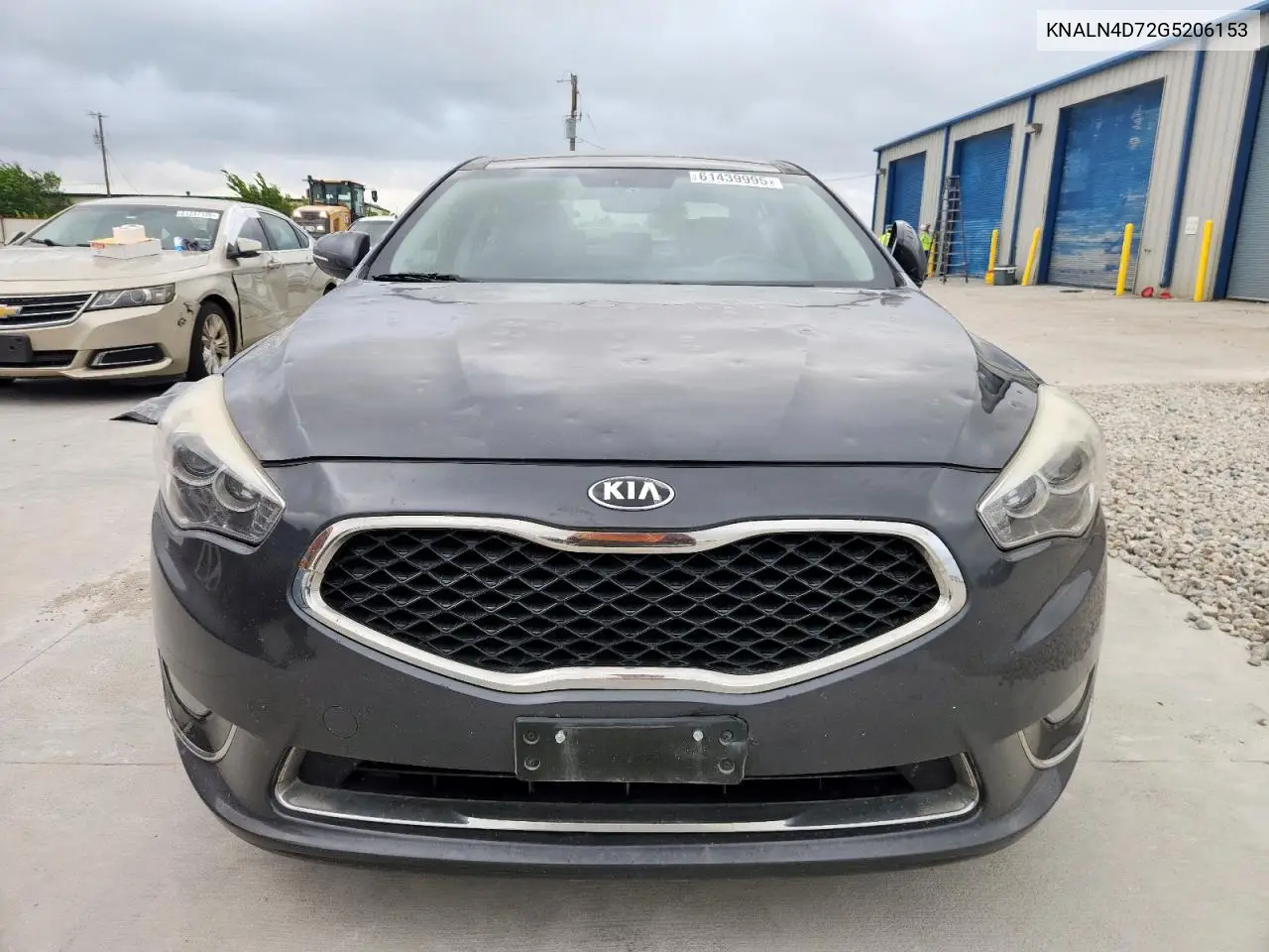 2016 Kia Cadenza Luxury VIN: KNALN4D72G5206153 Lot: 61439995
