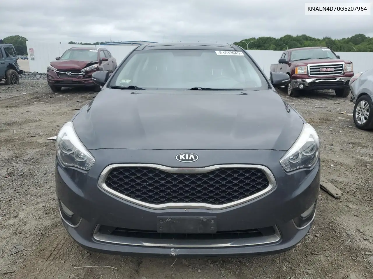 2016 Kia Cadenza Luxury VIN: KNALN4D70G5207964 Lot: 61619645