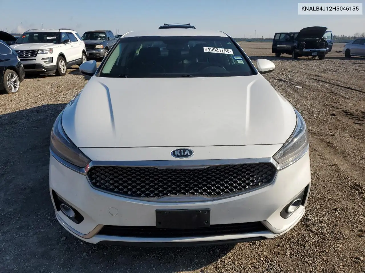 2017 Kia Cadenza Premium VIN: KNALB4J12H5046155 Lot: 45921755